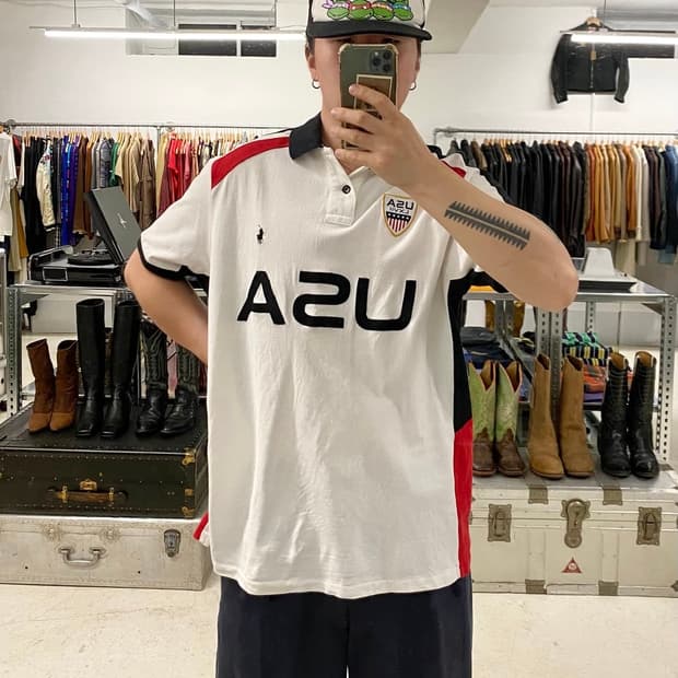 POLO USA collar t-shirt 폴로 치프키프 카라티