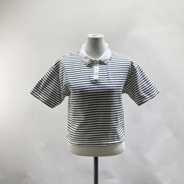 자라 키즈 카라반팔티셔츠 스트라이프 11-12세