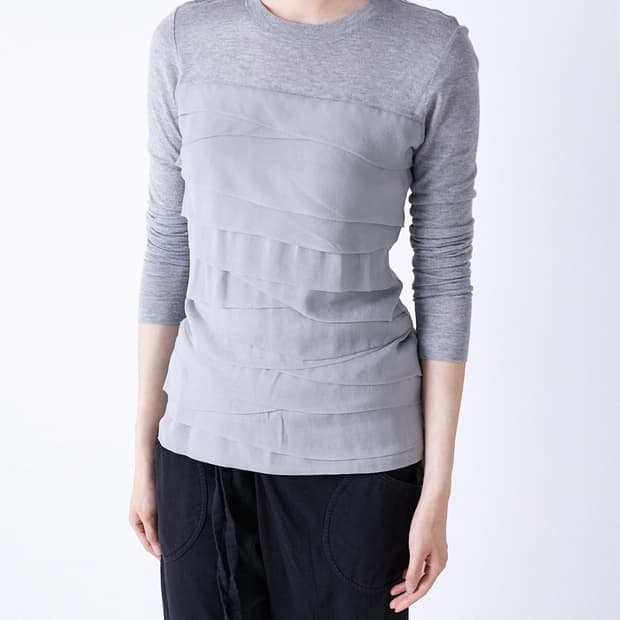 Silk Long Sleeve T-Shirt