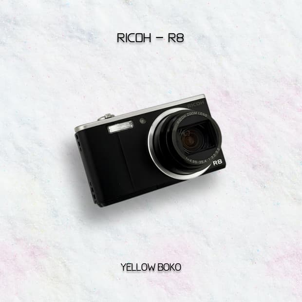 [🎀장원영 Pick] RICOH 리코 R8 레트로 디지털 카메라