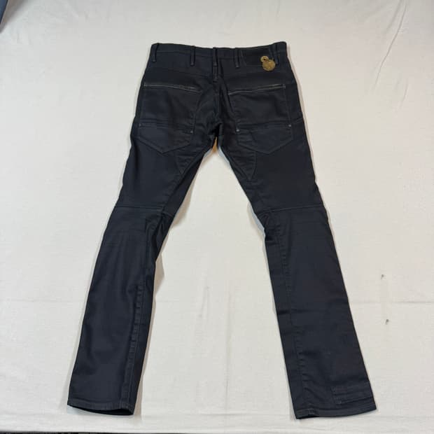 32inch) 지스타로우 3301 3D 코팅 입체 데님 팬츠