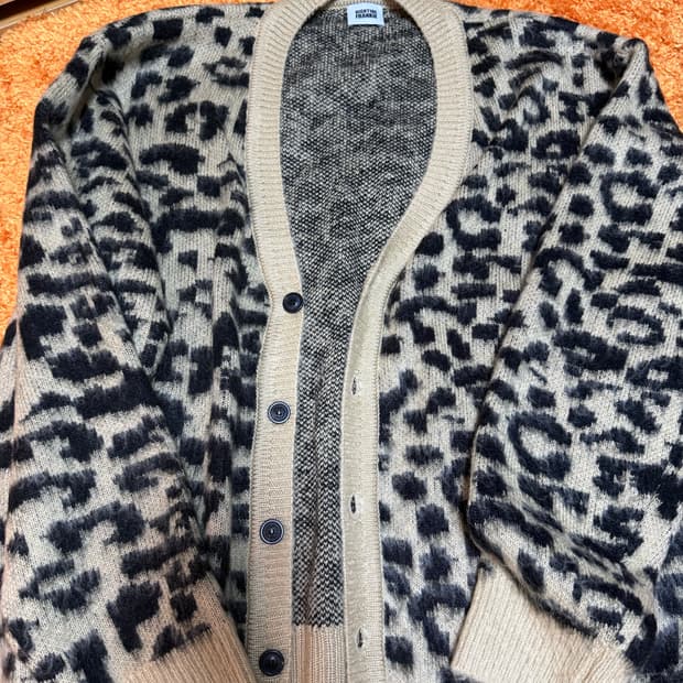 하이타이드 프랭키 레오파드 가디건 