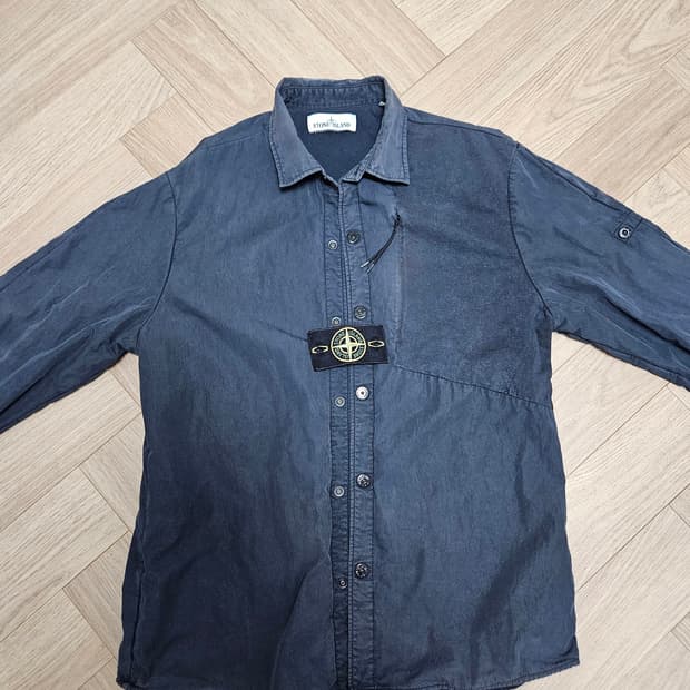스톤아일랜드 오버셔츠 네이비 M