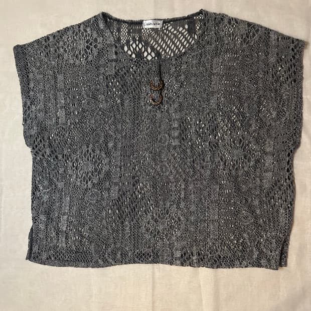 Ladies wear 씨스루 나시