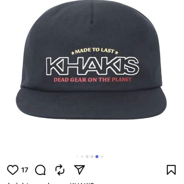 카키스  khakis 볼캡
