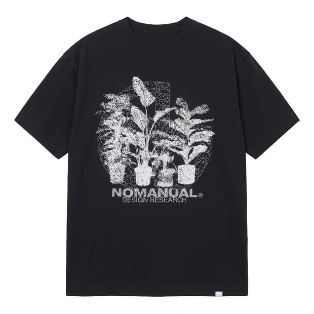 [100] NOMANUAL 노메뉴얼 반팔티