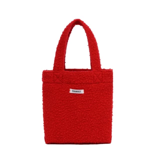 투어리스트 서울 RED CASENTINO MINI TOTE BAG