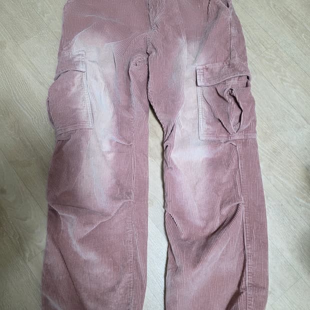 엑스톤즈 코듀로이 카고 파라슈트 팬츠 M