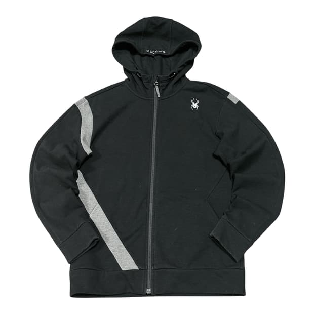 ✨ (바배) 스파이더 블랙 후드 집업