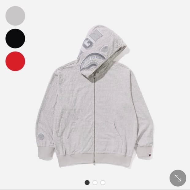 베이프 럭스 스포츠 후드집업