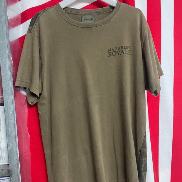 Maharishi(마하리쉬) 밀리터리 반팔