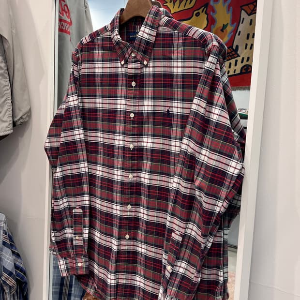 Polo ralph lauren 폴로 랄프로렌 마드라스 체크 셔츠