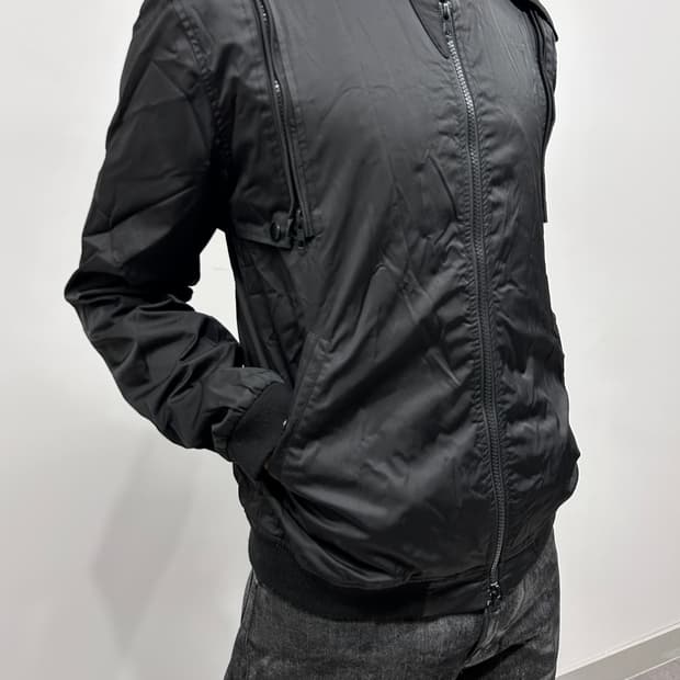 나일론 테크니컬 봄버 자켓