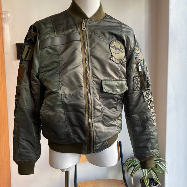 Schott Patchwork MA-1 Flight Jacket