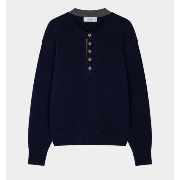 구매) 웨이비니스 헨리넥 니트 2