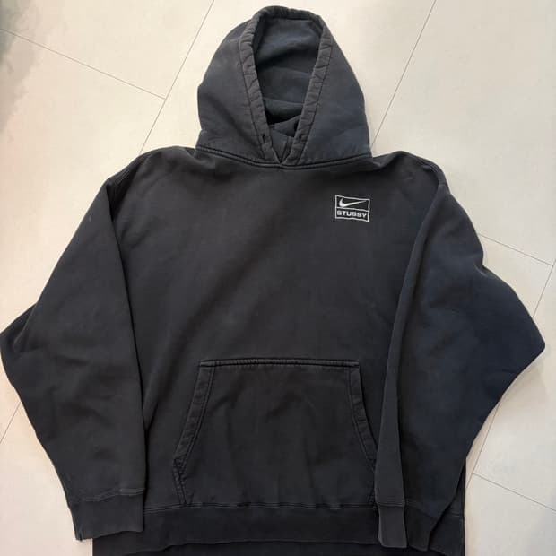 나이키x스투시 후드티 XL