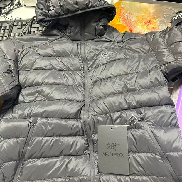 아크테릭스 세륨 후디 블랙 L