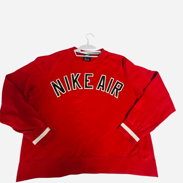 Nike Air Red Sweatshirt L
