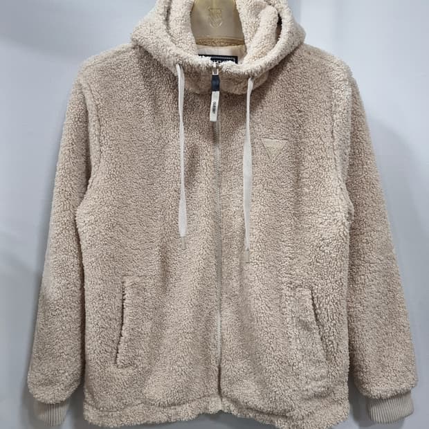 게스 플리스 후드 집업 (C904