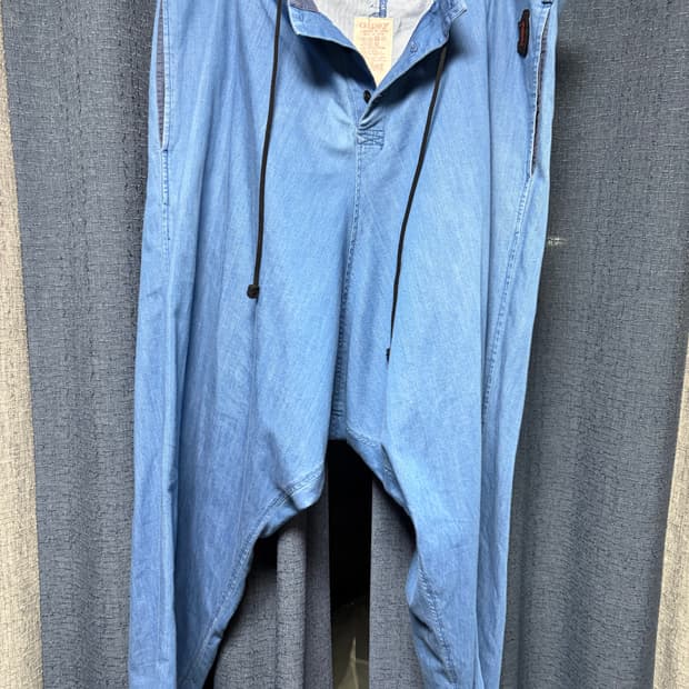 요지야마모토 gipsy yspig 사루엘 데님