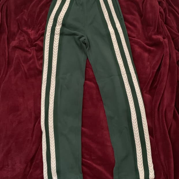 웨일즈 보너 팜스 크로셰 팬츠 포레스트 그린 XS 사이즈