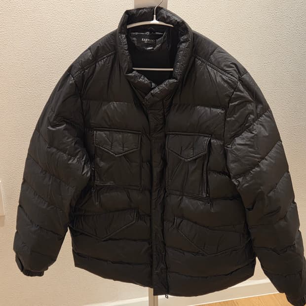 이스트로그 셔츠패딩 라지사이즈