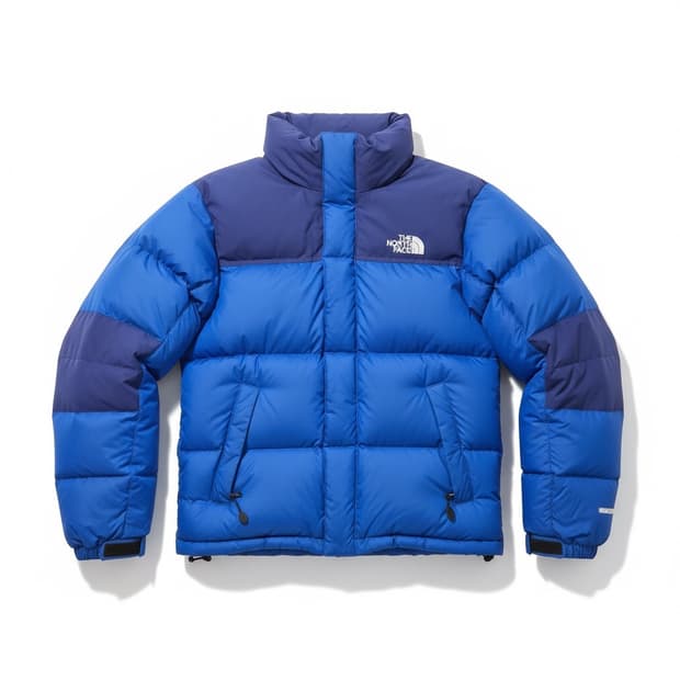 노스페이스 블루 800 눕시 패딩 자켓 M
