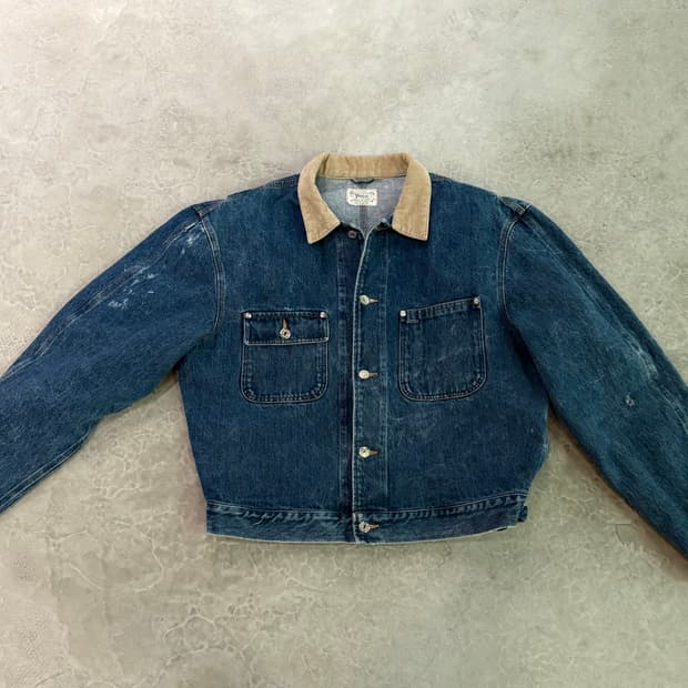 [XL] 폴로 랄프 로렌 덩가리 데님 트러커 자켓