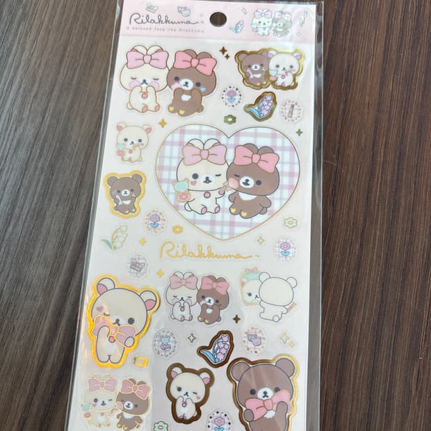 리락쿠마 스티커