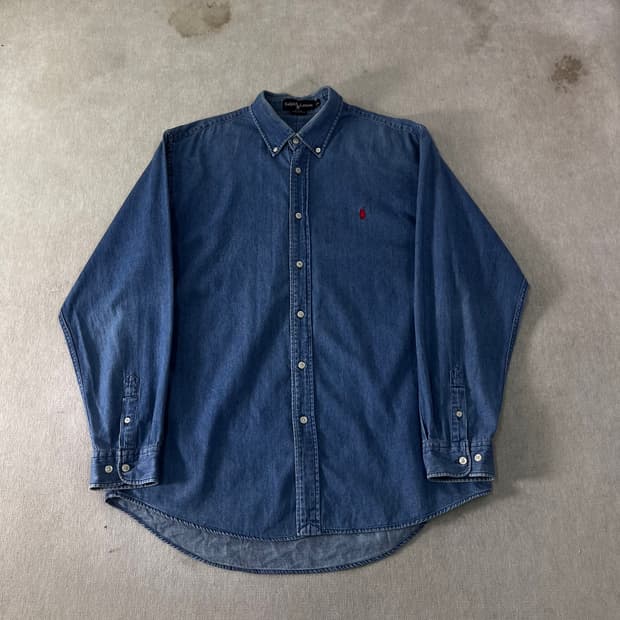 105 폴로랄프로렌 데님 셔츠