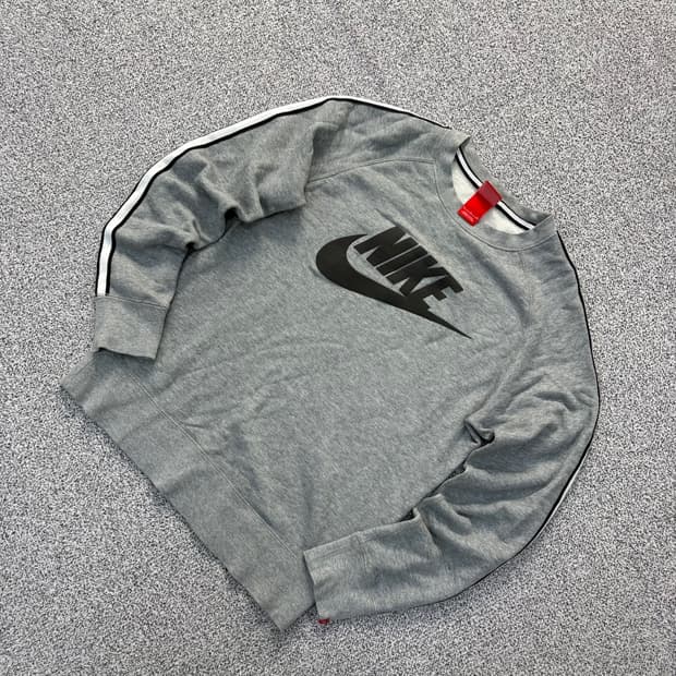 S 나이키 남성 빅로고 맨투맨 긴팔티 0330J