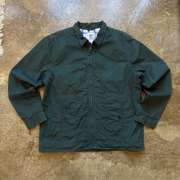 팀버랜드 모스그린 워크 자켓