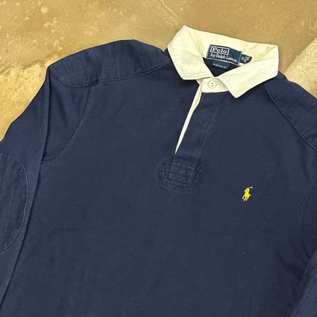 폴로랄프로렌 네이비 럭비 티셔츠