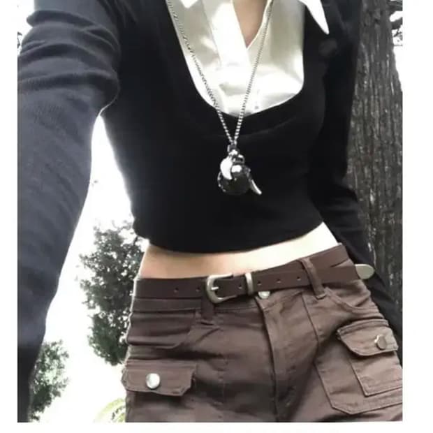 eeun 이은 웨스턴 레이어드 셔츠