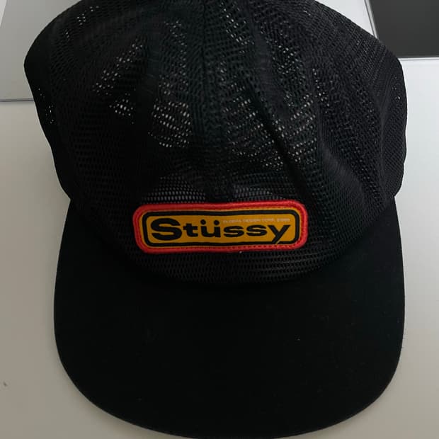스투시 캠프캡 모자