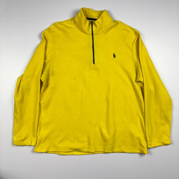 폴로 플리스 반집업