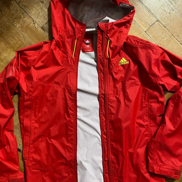 (미착용) 아디다스 클라이마프루프 바람막이 100~105
