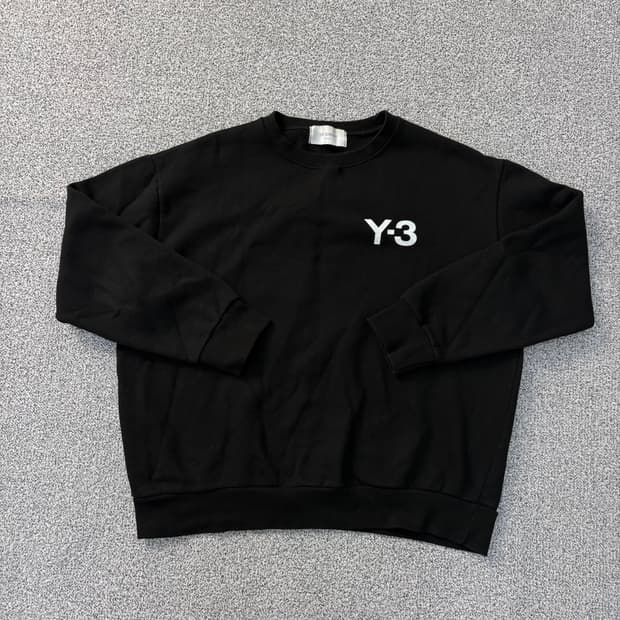 실측 YSK컴퍼니 기모 맨투맨 Y-3로고 0312J