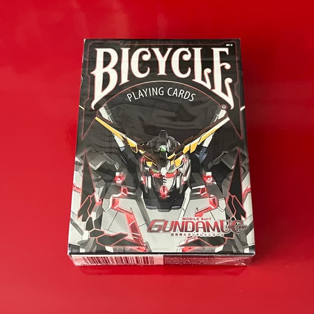 건담 유니콘건담 바이시클 플레잉카드 트럼프카드