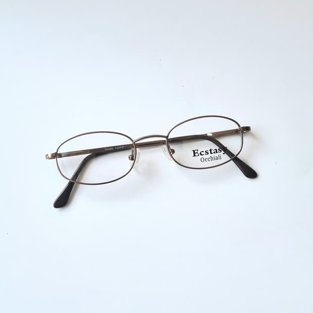 데드스탁 빈티지 웰링턴 디자인 깔끔한 안경테  546