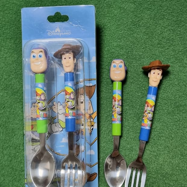  디즈니 토이스토리 스푼 포크 세트