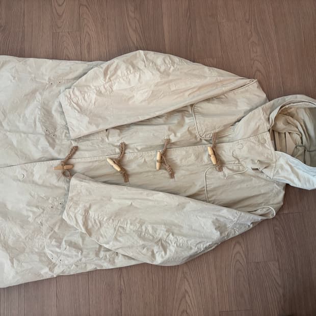 파르티멘토 도톰바스락 후드 더플 야상코트 남성mL