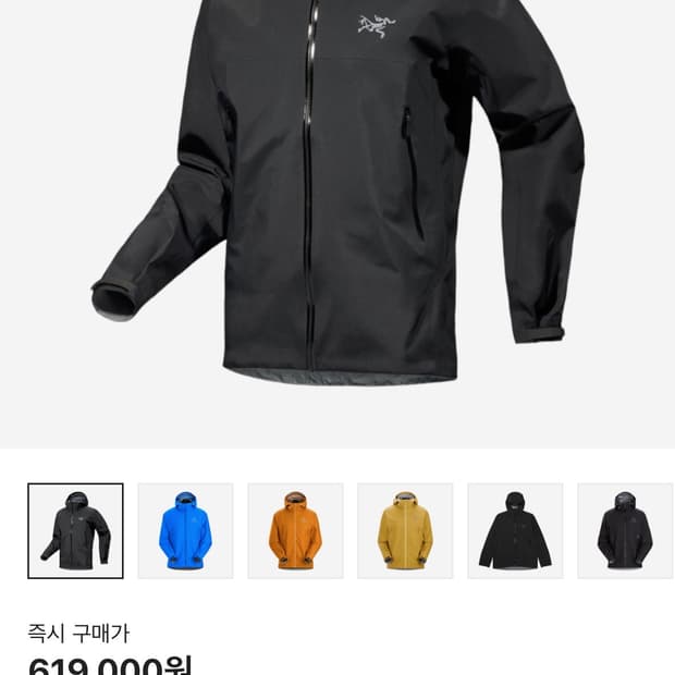 아크테릭스 베타 자켓