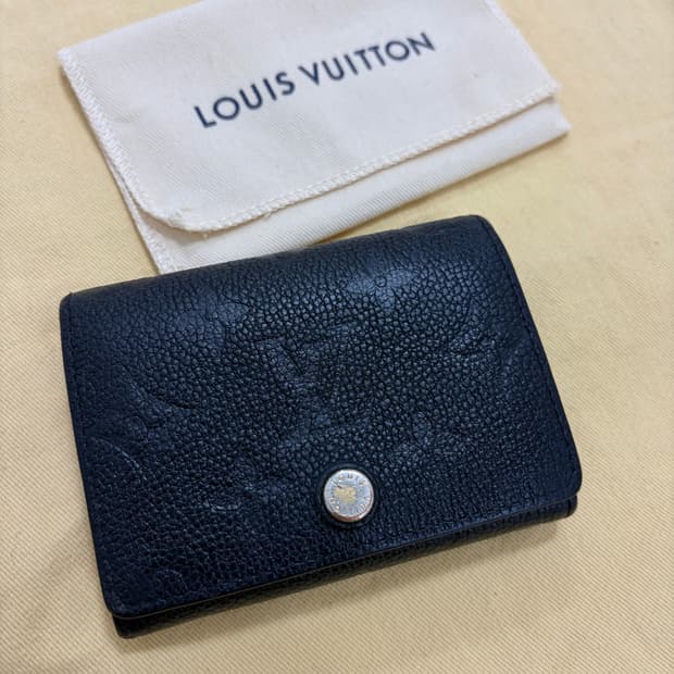루이비통 앙프레뜨 비즈니스 카드지갑 + 박스 + 더스트백 (정품)