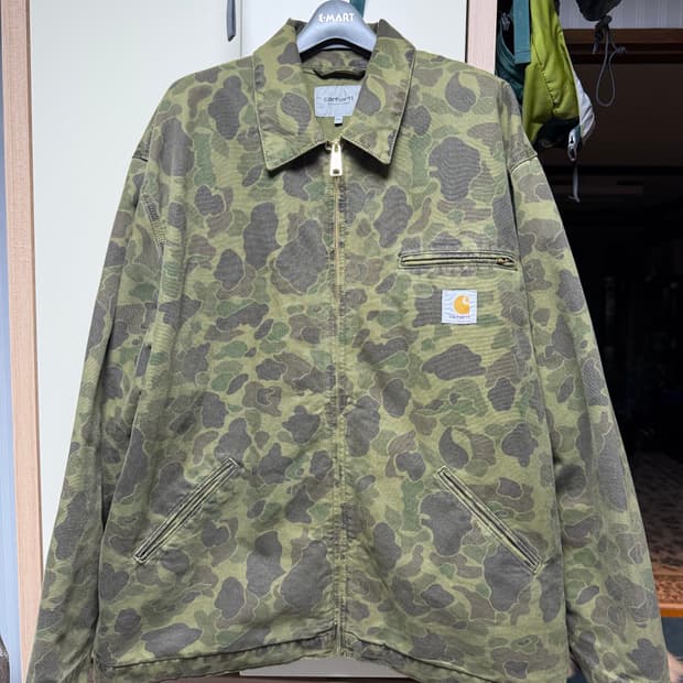 칼하트 덕 디트로이트 카모 2XL