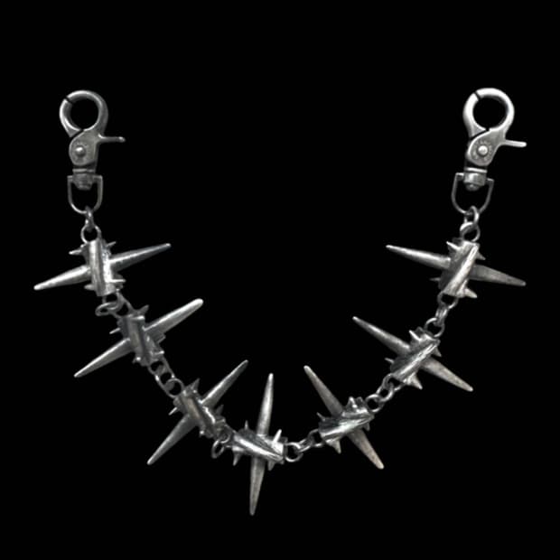 에모스탠스클럽 크라운 오브 쓰론 7링크 키체인 체인