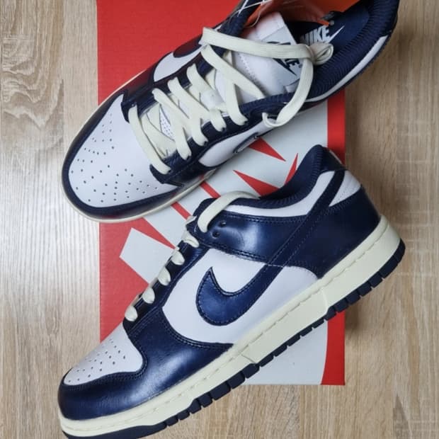 [265]나이키 덩크 로우 미드나잇 네이비(W)