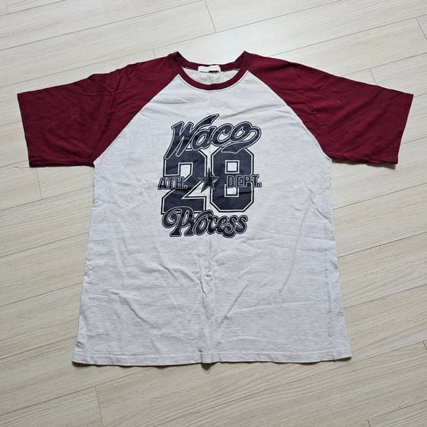 반팔티셔츠 버건디 남여공용