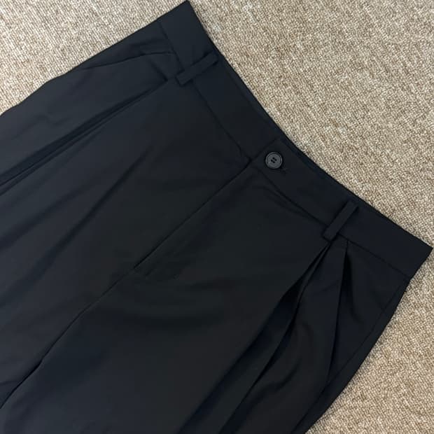 [s] 유스 레이어드 투턱 팬츠