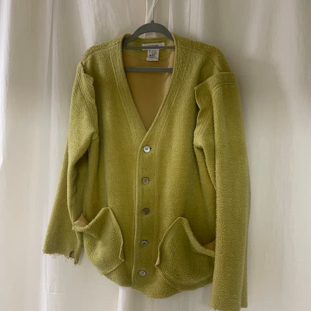 Sulvam Fuzzy Cardigan